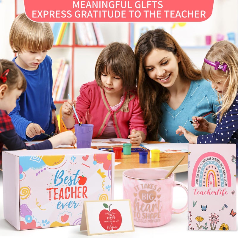 DHQH Teacher Appreciation Gift Sets from Student Teacher Gifts Basket for Women Unique Funny Christmas/Retirement/Birthday Thank You Gift for Best Teachers - Image 5